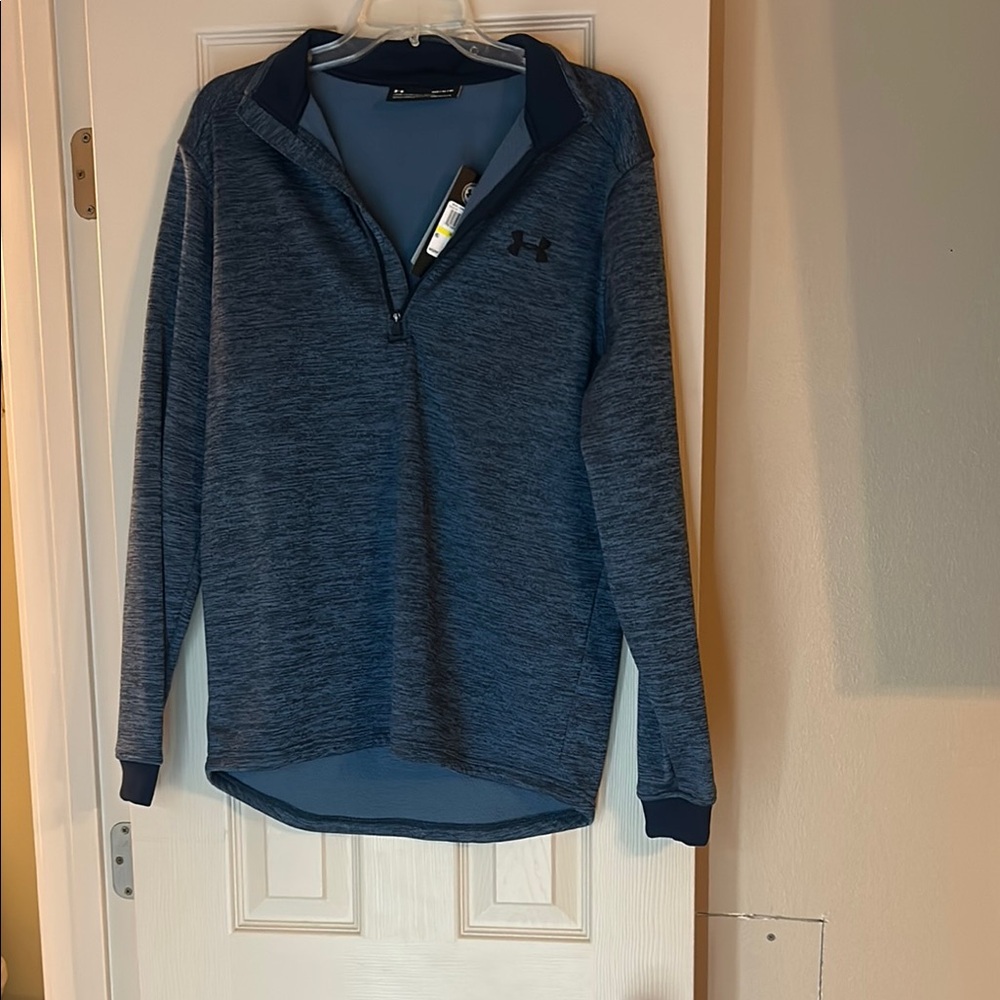 Under Armour Blue Quarter-Zip Pullover